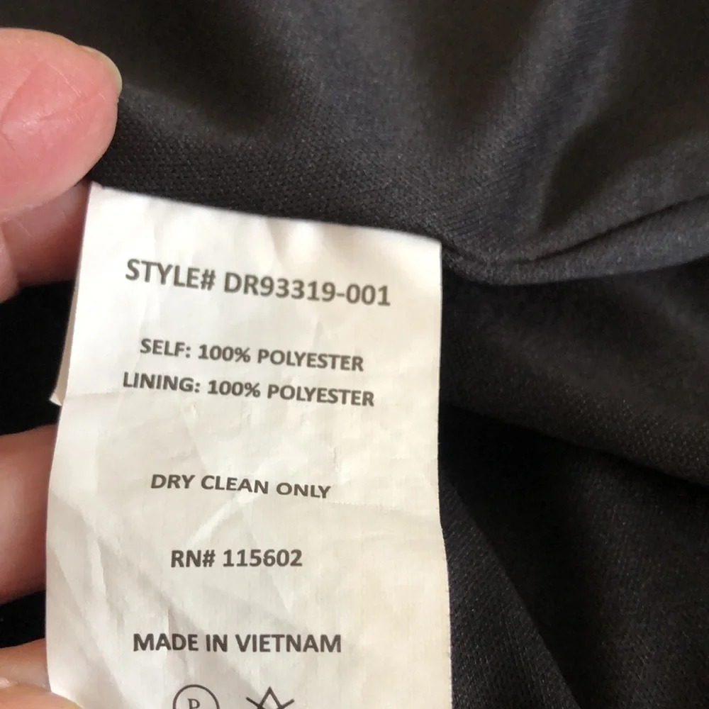 Lush dress sleeveless, crossover front and back - Picture 6 of 10